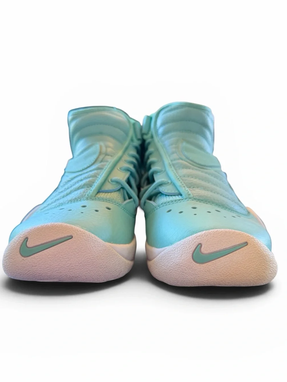 NWOB Nike Air Shake Ndestrukt Teal High-Top Sneakers Youth 7Y